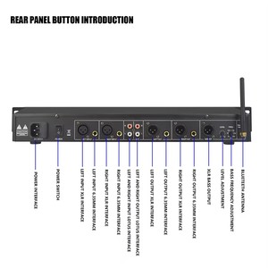 Ecualizador Digital EQ31SUB de 31 Bandas Sintonizador para Escenario Profesional Rendimiento con <span class=keywords><strong>Reducción</strong></span> de Ruido Procesamiento de Audio - Product Image 5