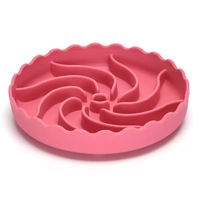 Tapis de léchage anti-étouffement en silicone pour chats et chiens, gamelle d'alimentation lente, jouet d'alimentation étanche pour animaux, gamelles cachées pour friandises