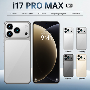 Nouveau <span class=keywords><strong>Smartphone</strong></span> 5G <span class=keywords><strong>Pas</strong></span> <span class=keywords><strong>Cher</strong></span> 17 Pro Max 8 Go de RAM 256 Go Double SIM 8000 mAh Écran 6,9 Pouces Téléphone Portable Global <span class=keywords><strong>Acheter</strong></span> - Product Image 5