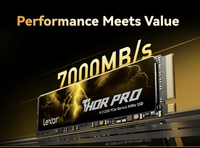 Lexar THOR PRO 1TB/2TB M.2 2280 PCIe Gen4x4 NVMe SSD Internal Baru untuk Desktop