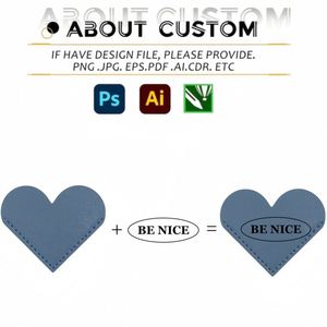 Marcapáginas de Cuero con Logotipo Personalizado en Forma de Corazón para Mujeres, Maestras, Amantes de los Libros, Niños, Estudiantes, Accesorios para Libros, Regalos Literarios para Mujeres, Adolescentes y Niñas - Product Image 2