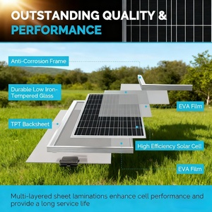 Kit d'énergie solaire monocristallin Alecter 400W à technologie de micro-onduleur intégrée, haute performance et prémuni contre l'obsolescence - Product Image 5