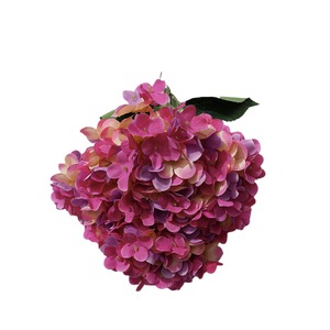 Yixuan 5-Head French Hydrangea <b>Artificial</b> <b>Flowers</b> Silk Realistic Wedding Decorative <b>Flowers</b> - Product Image 5