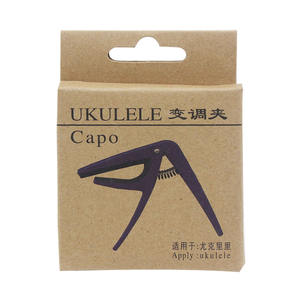 Capo traste Hawaïen guitare à une main échange rapide capo musical d'ukulélé capo plastik - Product Image 6