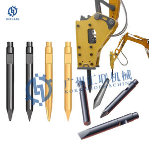 MT120 MT150 MT170 MT210 MT250 MT255 MT275 MT360 MT500 MT700フラットチゼルヘビーデューティーブルポイント油圧ブレーカーチゼルモニル - Product Image 2