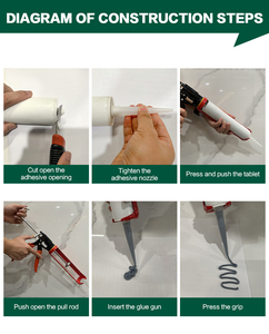 Keo <span class=keywords><strong>Silicone</strong></span> acetic được chứng nhận ổn định UV để làm đầy đường may và liên kết cho các tấm từ sàn đến trần 24 hỗ trợ kỹ sư - Product Image 6