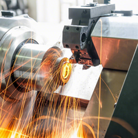 Tour CNC ultra-précis YH T450 pour l'usinage de pièces à arbre court de roulements métalliques, avec système FANUC pour les industries hydrauliques