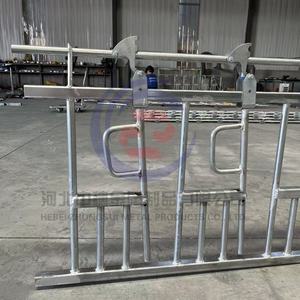 ヤギの首ロックホットディップ亜鉛メッキ羊ヘッドロック羊農業設備 - Product Image 2