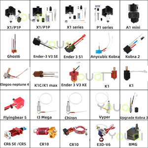YouQi Wholesale Buses d'impression 3D en laiton haute vitesse 0,4 mm, buses K1 compatibles K1, K1 Max, Ender 3 <span class=keywords><strong>V3</strong></span>, KE, <span class=keywords><strong>CR10</strong></span> SE, CR M4 - Product Image 6