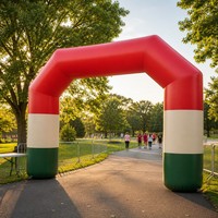 Arche gonflable personnalisée MORNING pour les entrées de sites, les zones de supporters et les tournois sportifs