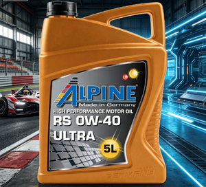 Huile moteur Alpine Rs 0W-40 Ultra 5L, huile moteur entièrement synthétique haute performance, protection excellente, huile de base - Product Image 4