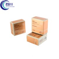 Caja de Embalaje de Papel Plegable Ecológica y Colorida para Cosméticos, Caja de Regalo de Papel para Condones, Aceites Esenciales y Perfumes para Parejas