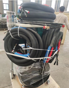 أنبوب خرطوم تسخين رخيص السعر بطول 15 مترًا مصنوع من البولي يوريثين خرطوم حراري مزدوج لماكينة رش البولي يوريثين بولي يوريا المطاطية - Product Image 4