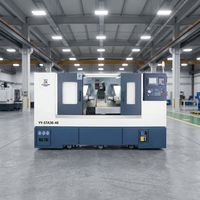 Machine-outil CNC à prix d'usine YY-STA36, double broche, 4000 tr/min, haute précision, tour-fraiseuse CNC