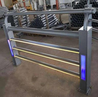 Balise réfléchissante LED lumineuse de qualité ingénierie pour aménagement paysager nocturne, garde-corps de pont, clôture de sécurité en acier inoxydable pour canal fluvial