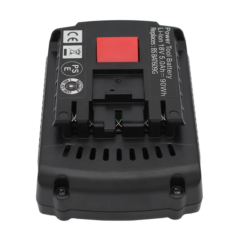 Оптовая продажа сменная батарея для bosch 18v 2.0ah аксессуары для электроинструмента для bat610 со светодиодным индикатором заряда