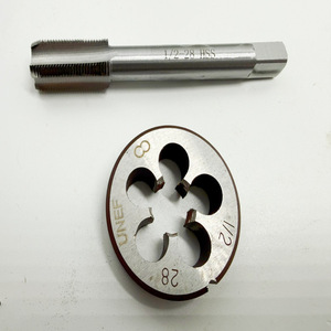 Jeu de tarauds et d'embouts en acier rapide W6542 de fabrication américaine + jeu d'embouts 3/4UN UNC UNS <span class=keywords><strong>UNEF</strong></span> - Product Image 2