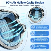 Doublure de casque universelle OEM pour l'été, respirante, anti-transpiration, à séchage rapide, pour le cyclisme, avec rembourrage en mousse modulaire certifié CE, en gros