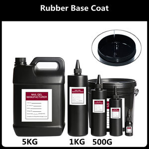 معطف أساس مطاطي من KODIES 1 من الجل لطلاء الأظافر ملمع الأظافر طلاء بجل بالأشعة فوق البنفسجية طلاء بالمينا قاعدة جل برايمر لاستوديو صالونات الأظافر - Product Image 2