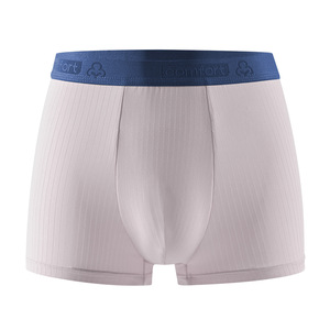 Calzoncillos bóxer transpirables de tiro medio para hombre, tejido de seda, leche, Jacquard, diseño cómodo de cintura - Product Image 3