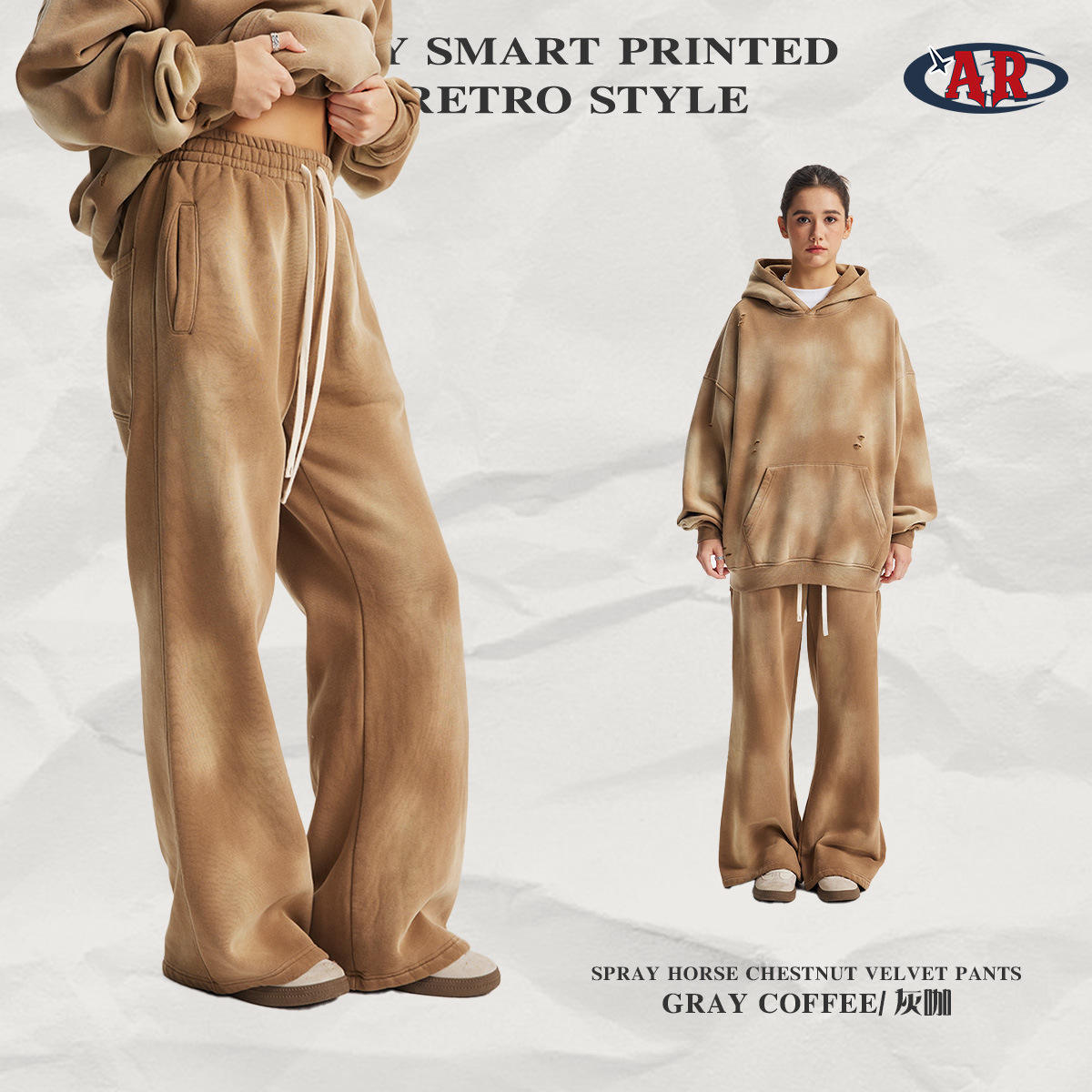 7792 trousers-pink orange