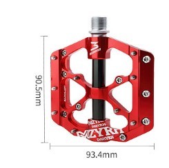 Pédales de <span class=keywords><strong>vélo</strong></span> en aluminium léger et brillant personnalisées pour VTT, BMX et vélos de route - Étanches et anti-poussière pour une construction monobloc - Product Image 6