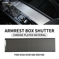 Pour pour S60 V60 XC60 S90 voiture appui-tête luxe en plastique porte-gobelet tirer rideau rouleau obturateur couverture