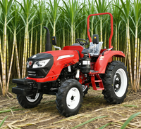 Tracteur agricole diesel compact haute performance 4x4 avec boîte de vitesses 80-120 CV, polyvalent pour l'agriculture et l'aménagement paysager