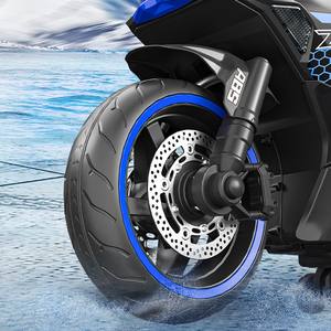 工場直販 大型サイズ 12V 子供用電動バイク クールなライト付き お子様向けライドオン電動バイク - Product Image 4