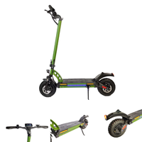 Scooter électrique pliable haute performance tout-terrain, étanche, avec deux moteurs 48V 800W et batterie lithium 13/15/20Ah