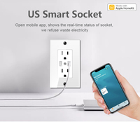 Interruptor de Pared Inteligente con Panel Táctil Capacitivo de Alta Gama, Certificado HomeKit, WiFi, Zigbee, MESH, Autonetworking, Temporizador, Control de Escenas