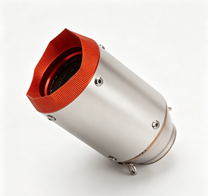 Tubo de Escape Universal para Z900 Z1000 Ninja400 CBR500 <span class=keywords><strong>R6</strong></span>, Silenciador de Escape de Fibra de Carbono para Motocicleta - Product Image 5