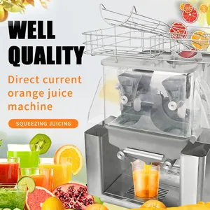 Presse-agrumes orange automatique professionnel Presse-agrumes en acier inoxydable Machine à jus d'orange