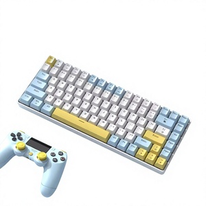 Clavier mécanique Free Wolf K84 pour ordinateur portable, jeu, lumineux, personnalisable, hot-plug, esports, clavier mécanique filaire - Product Image 6