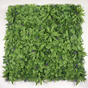 מכירה לוהטת מזויף ג 'ונגל אנכי גן ירוק קיר צמחים מלאכותיים דשא גידור צמח קיר פנלים עבור חיצוני קישוט
