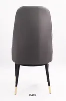 Chaise de salle à manger en métal et velours avec pieds dorés, prix avantageux, vente chaude, mobilier de maison, restaurant