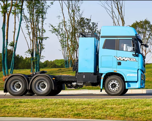 รถบรรทุกหัวลากเฟิง เนียว 6x4 >450 แรงม้า ดีเซล ยูโร 5 เกียร์อัตโนมัติ พวงมาลัยซ้าย ระบบกันสะเทือนแบบลม รับน้ำหนักได้มากกว่า 50 ตัน สำหรับงานเหมือง - Product Image 4