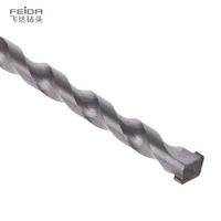 FEIDA HSS accessoires d'outils électriques 5mm carbure pointe béton tige droite perceuse marteau pour maçonnerie pierre béton forage