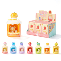 Zoete Wensfles Mini Licht Mystery Blind Box Schattig Dierenfiguurtje Binnenin Kleurrijk Fruitthema Lamp Ornament Decoratie