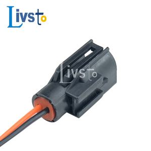 DJ70210Y-2.8-21 2ピンメス型自動車用ワイヤーハーネスIP67防水ブラックプラグ家電機器銅ゴム/ナイロン - Product Image 4