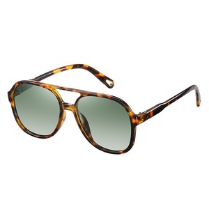 Lunettes de soleil unisexes TR90 à monture large avec verres polarisés, protection UV, couleur verte, modèle Tac, vente en gros - Product Image 1