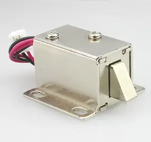 LY-03 12v 0.8A dc 8mm corsa mini solenoide elettronico serrature fermo per porta elettronica hotel