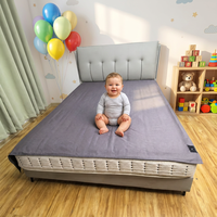 Draps de mise à la terre conducteurs en acier inoxydable, draps de lit de mise à la terre, housses de matelas conductrices avec cordon de mise à la terre, antistatiques