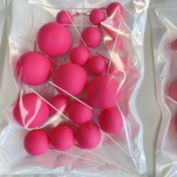 Vente en gros Boule de Mousse de Taille Mixte 2/2, 5/3/4cm 20pcs Boules de Gâteau de Noël Topper Faux Boules pour Décoration de Gâteau Fournisseurs