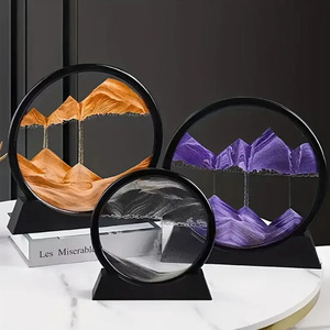 Commercio all'ingrosso 3d Sandscape in movimento clessidra cornice mare sabbia arte decorazione <span class=keywords><strong>regalo</strong></span> 3d in movimento sabbia - Product Image 5