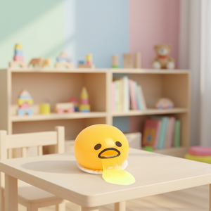 Juguete Antiestrés de Goma con Forma de Huevo de Siete Colores, Creativo y Divertido, para Aliviar el Estrés en Niños, Jóvenes y Adultos en la Oficina - Product Image 1