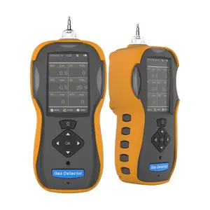 Probador de gas múltiple Safewill al por mayor 6 en 1 CO/CO2/O2/H2S/VOC/CH4 Analizador de gas NH3 Detector de fugas de GAS