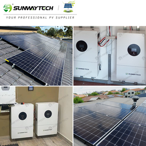 Kit solaire complet résidentiel 5KW 8KW 10KW avec batterie au lithium, système d'énergie solaire domestique SWS10W-SEI-HY, système solaire hybride complet - Product Image 6