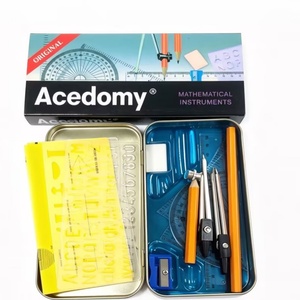 Meilleures ventes sur le marché nigérian : Ensemble de géométrie Acedomy 13 pièces de haute qualité avec compas, gomme et taille-crayon pour dessiner des cercles - Product Image 4