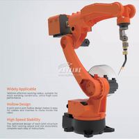 Bras de robot industriel, charge utile de 30 kg, pour le débavurage de métaux lourds, solution de rectification de surface pour atelier de forgeage, robot collaboratif